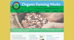 Desktop Screenshot of organicfarmingworks.com