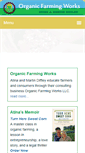 Mobile Screenshot of organicfarmingworks.com